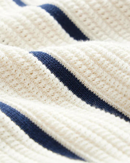 Men's Striped Viscose Short Sleeve Shirt - Maxence Shirt